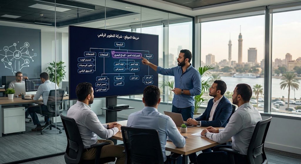خريطة الموقع لتسهيل التصفح والوصول السريع لجميع الأقسام
